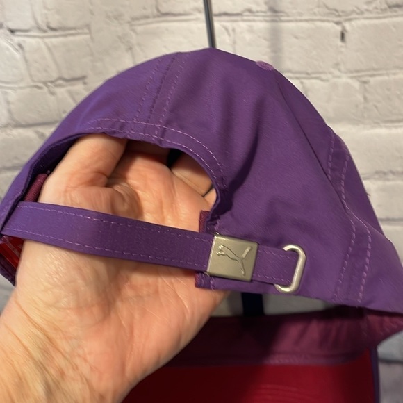 Women's Purple PUMA baseball hat, new with tags - Picture 3 of 4